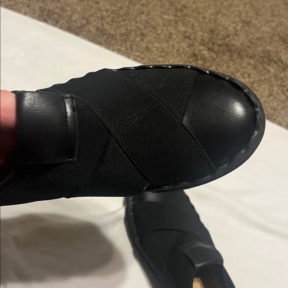 Sesto Meucci black street sneakers. Worn once - Picture 7 of 9